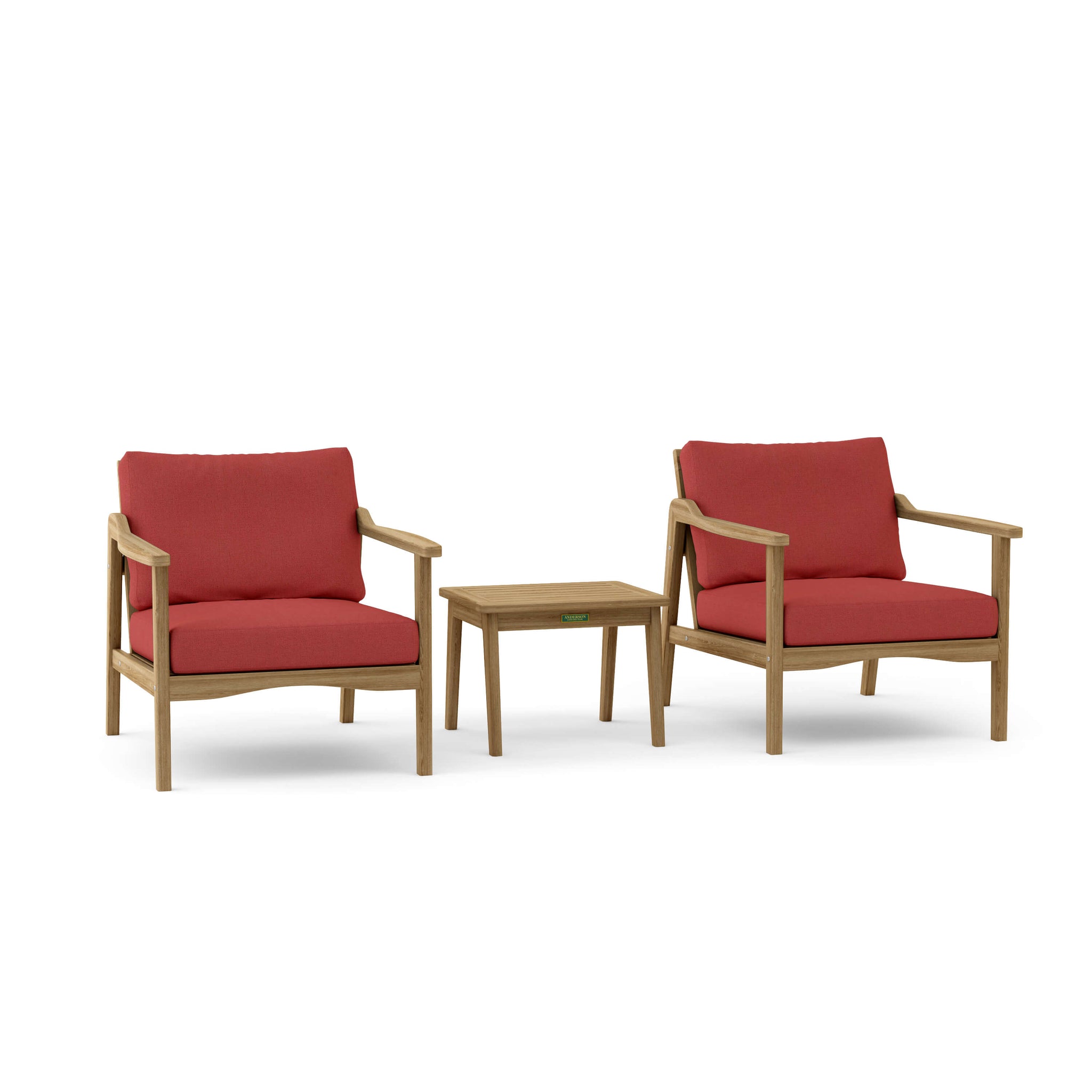 Amalfi Teak Wood Deep Seating Set