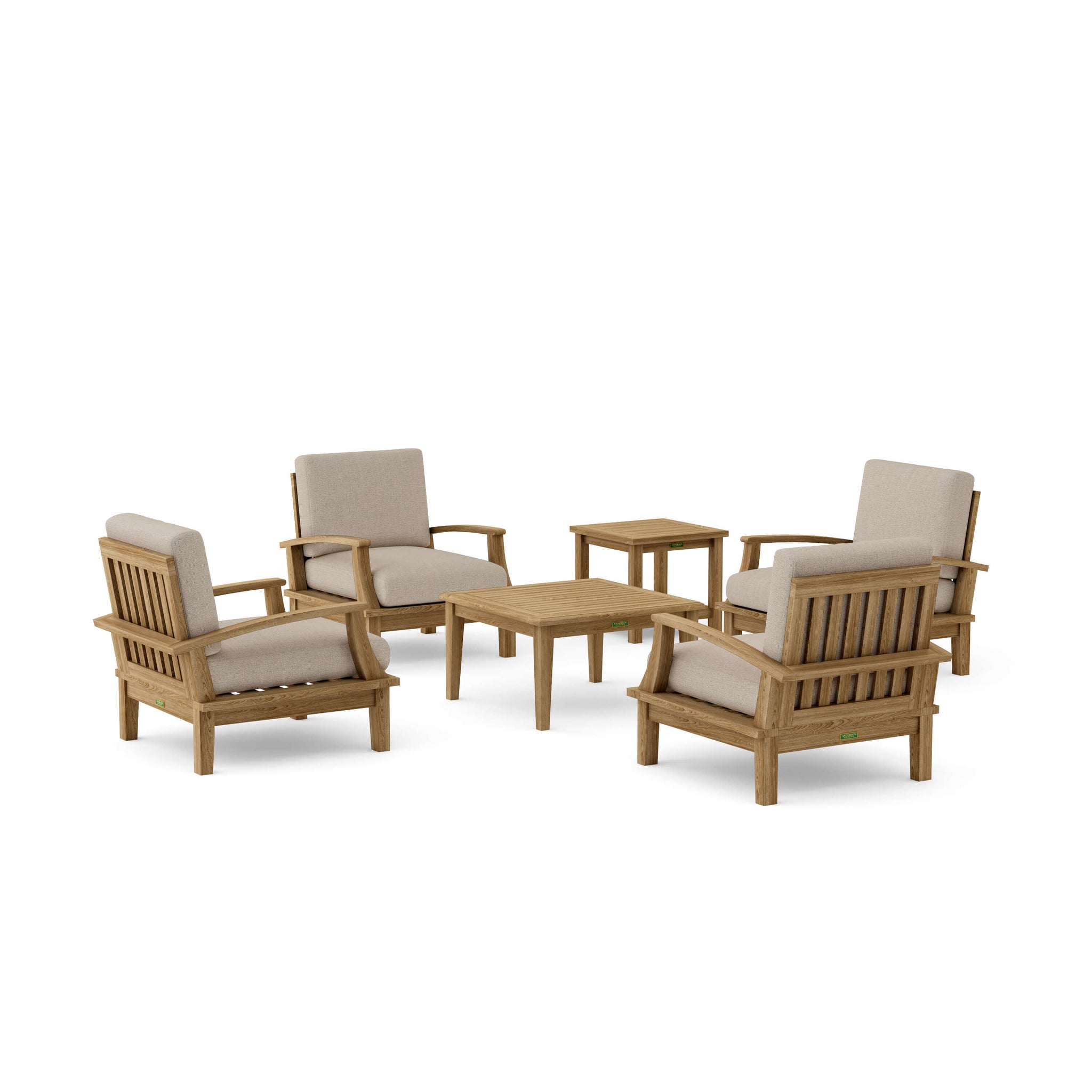 Brianna Deep Seating Set for Trendy Gardens and Patios Set