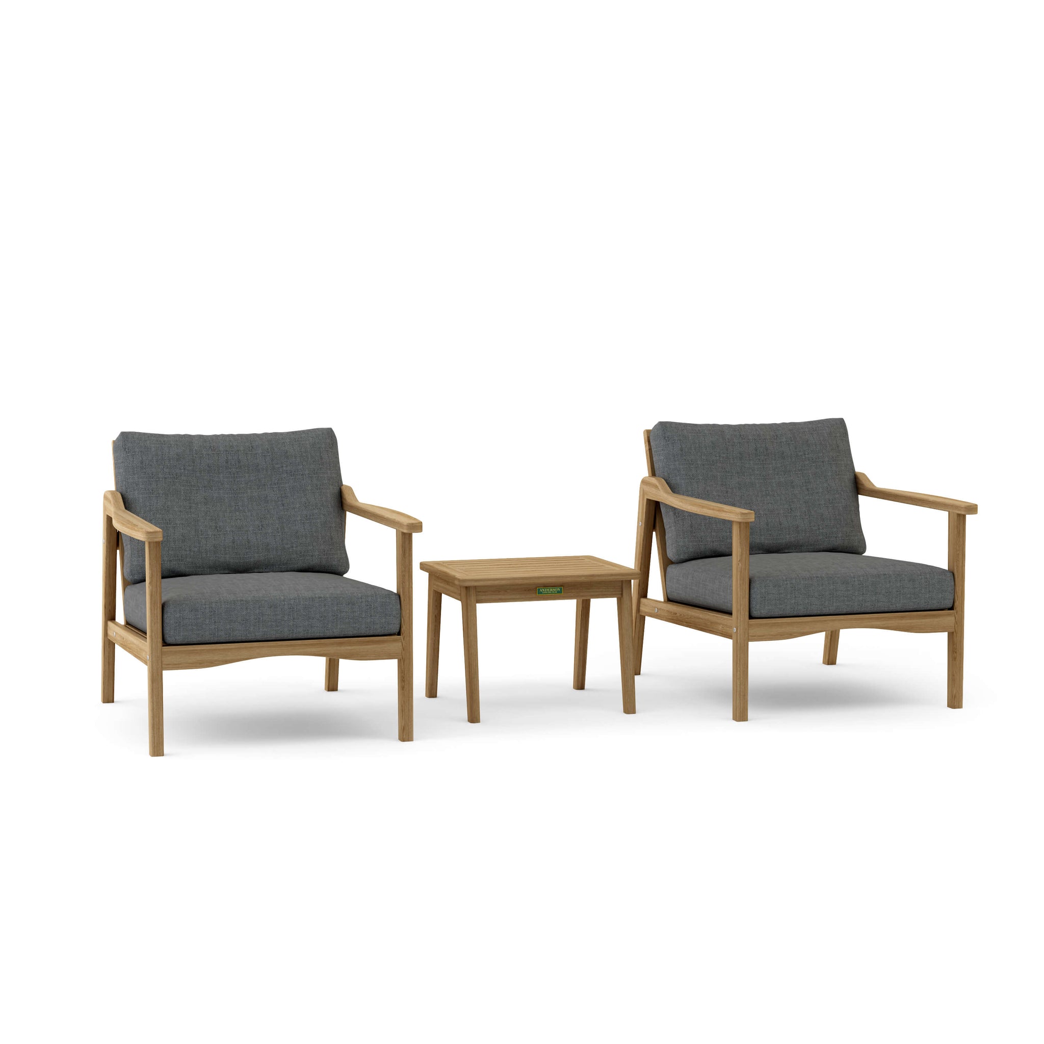 Amalfi Teak Wood Deep Seating Set