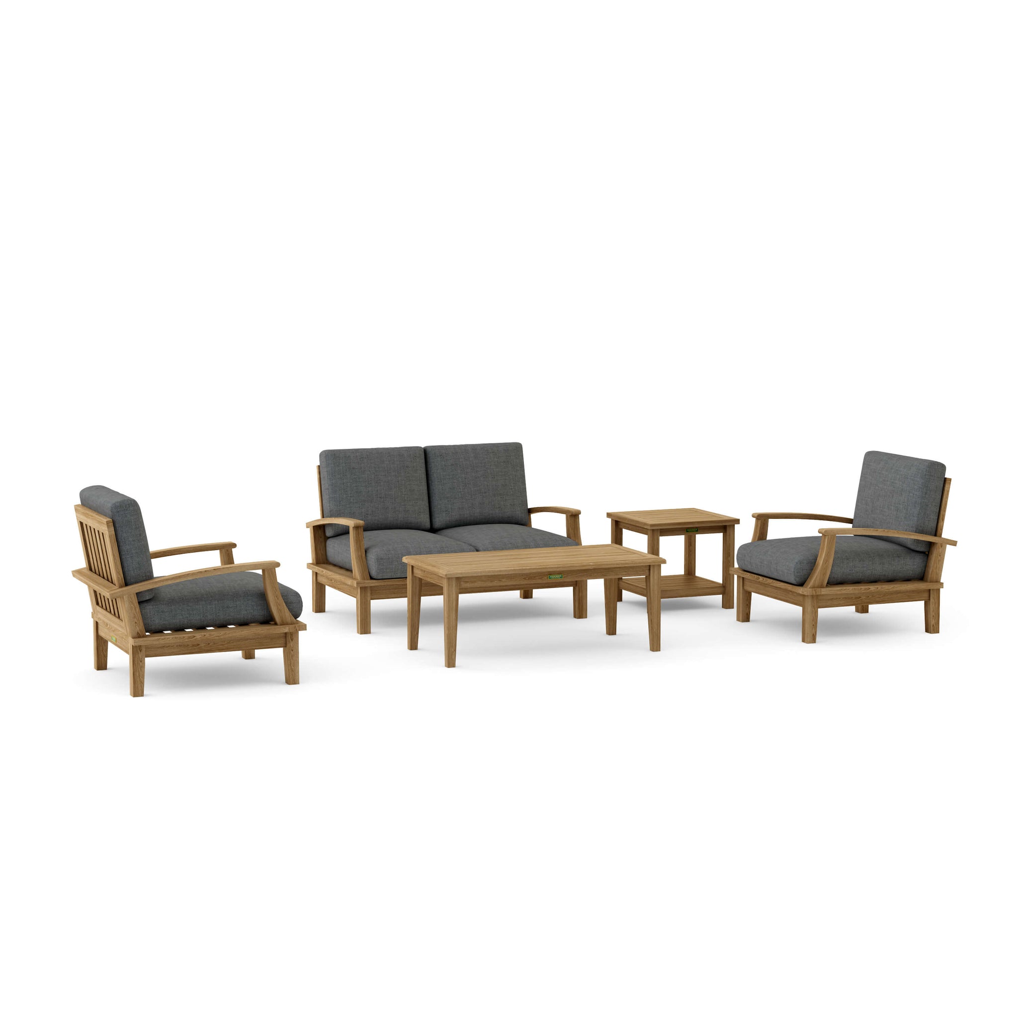 Brianna Deep Seating Set for Stylish, Cozy Outdoor Lounging Set