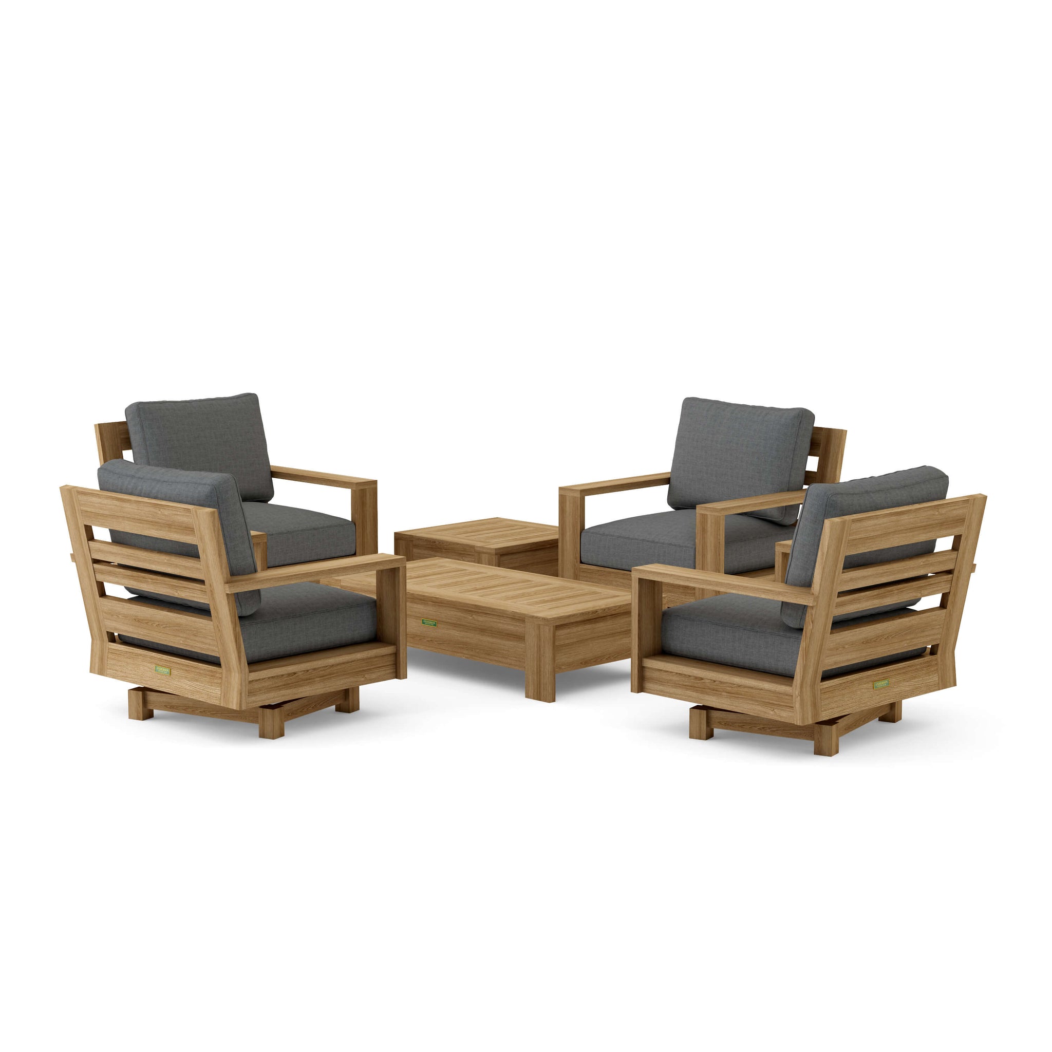 Madera Deep Seating Set for Cozy Patio Lounging