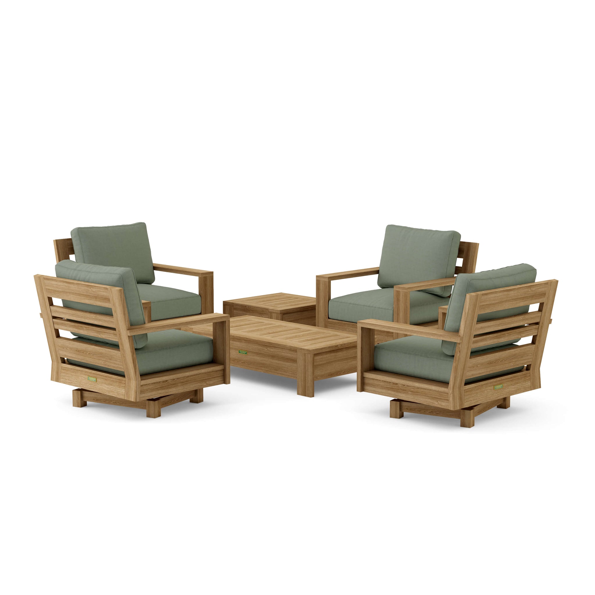 Madera Deep Seating Set for Cozy Patio Lounging